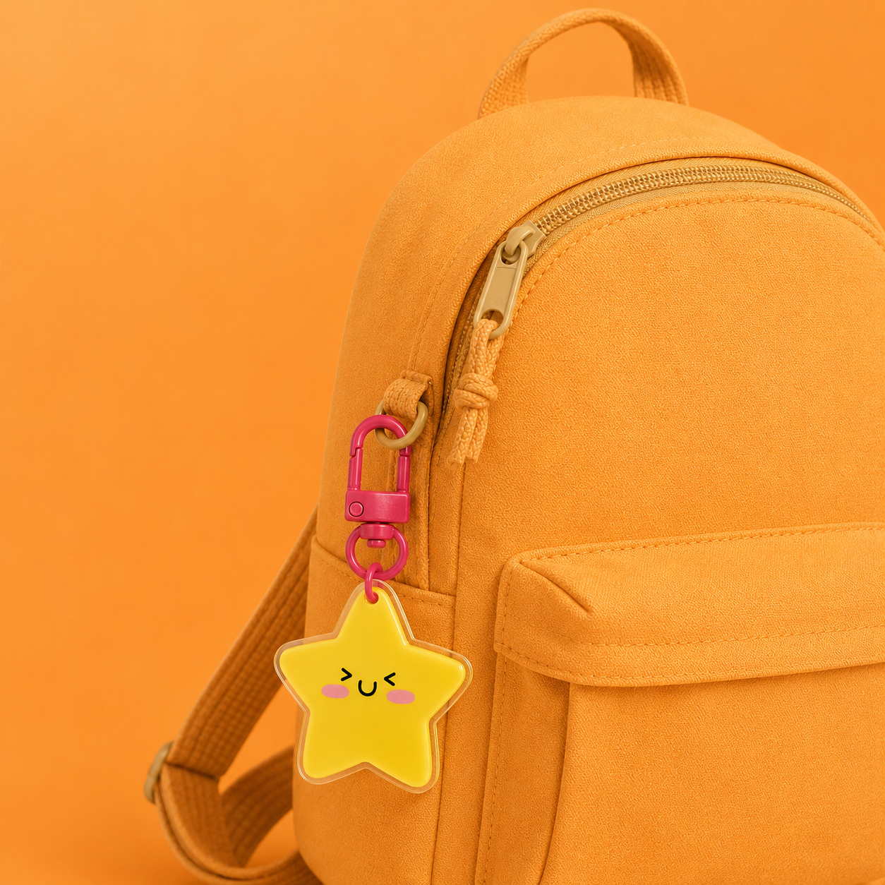Porte clé, bijoux de sac- BONNE ETOILE
