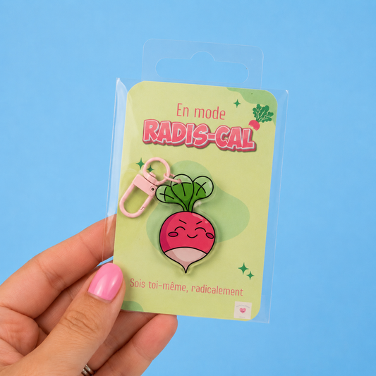 porte clé, bijoux de sac- EN MODE RADIS-CAL