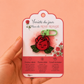 FLEUR DE ROSE ROUGE