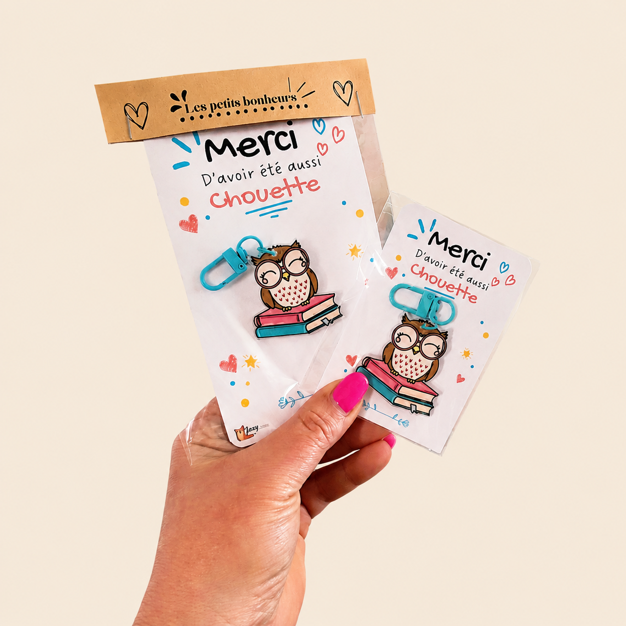 Merci d'avoir été aussi chouette