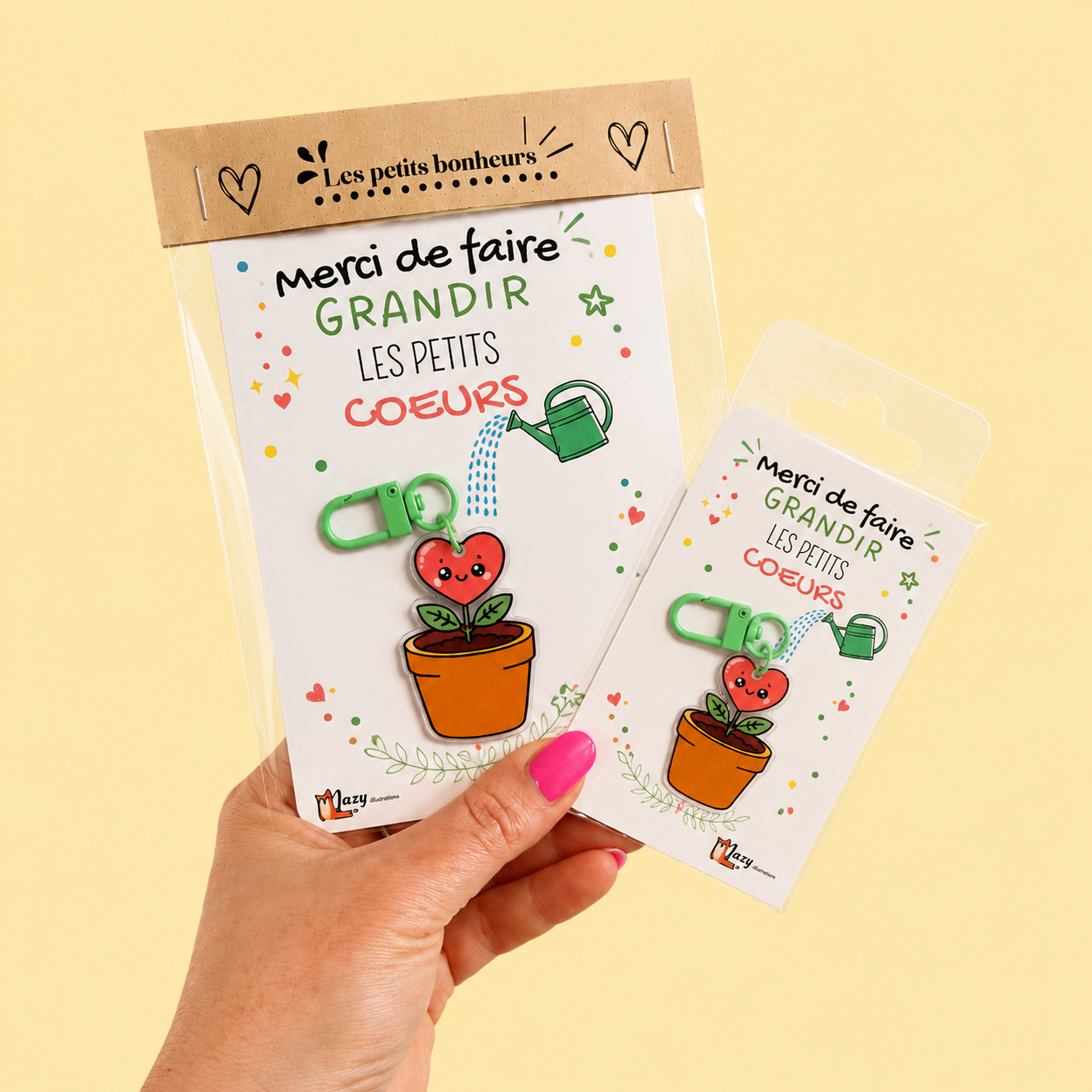 Merci de faire grandir les petits coeurs